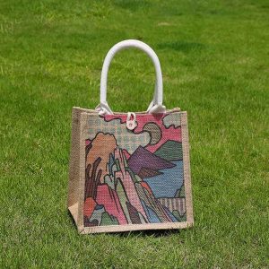 Biodegradable Custom Jute Bags Bulk Order - Wholesale Zero-Waste Totes