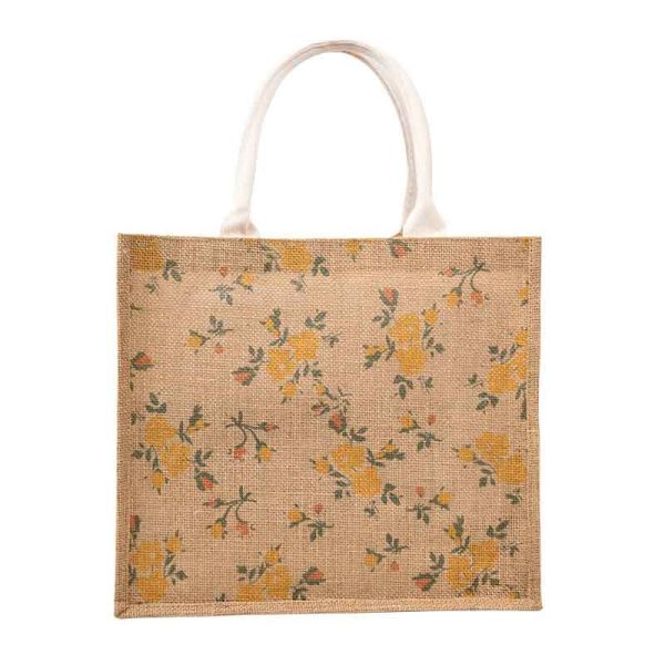 Wholesale Custom Printed Jute Grocery Totes - Eco-Friendly Bulk Packs - Image 5