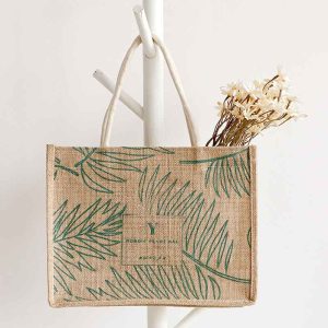 Sustainable Vegan Jute Tote Bags for Events - Custom Bulk Eco Totes